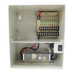 9 Camera Power 5 Amps Power Distribution Panel 9 Camera Power, 5 Amps, Power Distribution Panel, Power Box, CCTV Installation power box